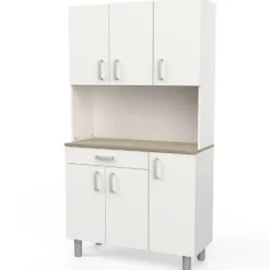 CBA Buffetkast Gabe-Kronberg eik/mat wit Discount