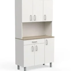 CBA Buffetkast Gabe-Kronberg eik/mat wit Discount