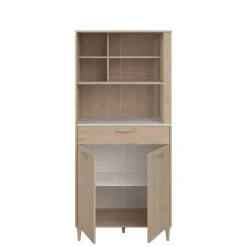 Parisot Buffetkast Galatee met 2 deuren & 1 lade - eikdecor/wit Outlet