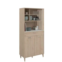 Parisot Buffetkast Galatee met 2 deuren & 1 lade - eikdecor/wit Outlet