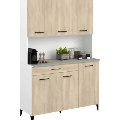 Parisot Buffetkast Maleficent met 6 deuren & 1 lade - eikdecor Best