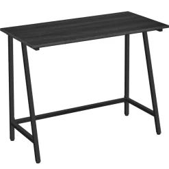 Merkloos Bureau - industrieel - 100x50x75 cm - zwart