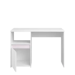 Leen Bakker Bureau Bobby - wit - 75x110x50 cm Online