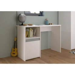 Leen Bakker Bureau Bobby - wit - 75x110x50 cm Online