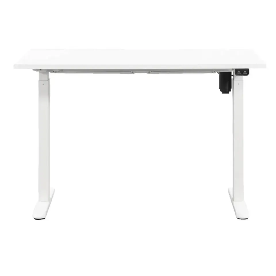 Homeworx Bureau zit/sta elektrisch verstelbaar - wit/wit - 75/118x120x70 cm Clearance