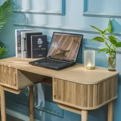 Nordlys Bureau met 2 deuren van essen hout Outlet