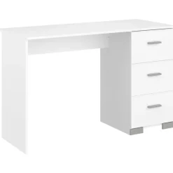 Leen Bakker Bureau Timo - wit - 75,5x120x50 cm Online