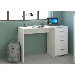 Leen Bakker Bureau Timo - wit - 75,5x120x50 cm Online