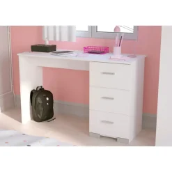 Leen Bakker Bureau Timo - wit - 75,5x120x50 cm Online