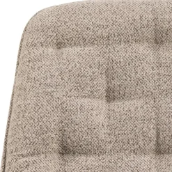 Giga Living Bureaustoel Beige Stof - Zithoogte 57cm - Alleri Online