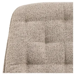 Giga Living Bureaustoel Beige Stof - Zithoogte 57cm - Alleri Online