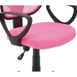 Merkloos Bureaustoel Buritos - Solide, Verstelbaar en Ergonomisch - Roze New