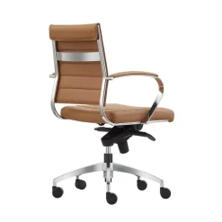 Sedero Bureaustoel Cádiz Cognac - 100% leder Clearance