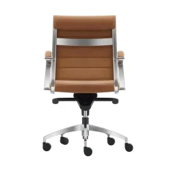 Sedero Bureaustoel Cádiz Cognac - 100% leder Clearance