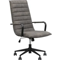Leen Bakker Bureaustoel Kane - antraciet Sale