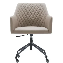 Sedero Bureaustoel Vitoria - Taupe - PU-leer New