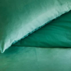 Byrklund - Dekbedovertrek Go Velvet - 240x220 cm - Groen Best
