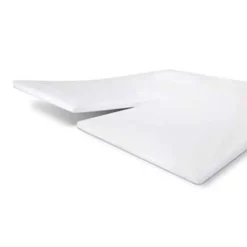 Byrklund - Molton Bed Basics Multifit Split-Topper - 160x200 cm - Wit Clearance