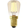 Calex LED buislamp - T26x58 - goudkleur - E14 - 1,5W - 136LM - dimbaar Clearance