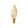 Calex LED kaarslamp - goudkleur - E14 - 2,5W - 136LM - dimbaar New