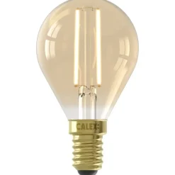 Calex LED kogellamp - goudkleur - E14 - 3,5W - 250LM - dimbaar Sale