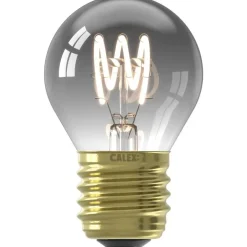 Calex LED kogellamp - titaniumkleur - E27 - 4W - 136LM - dimbaar Clearance