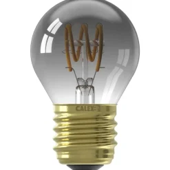 Calex LED kogellamp - titaniumkleur - E27 - 4W - 136LM - dimbaar Clearance