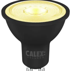 Calex LED reflectorlamp - zwart - GU10 - 400LM - dimbaar Sale