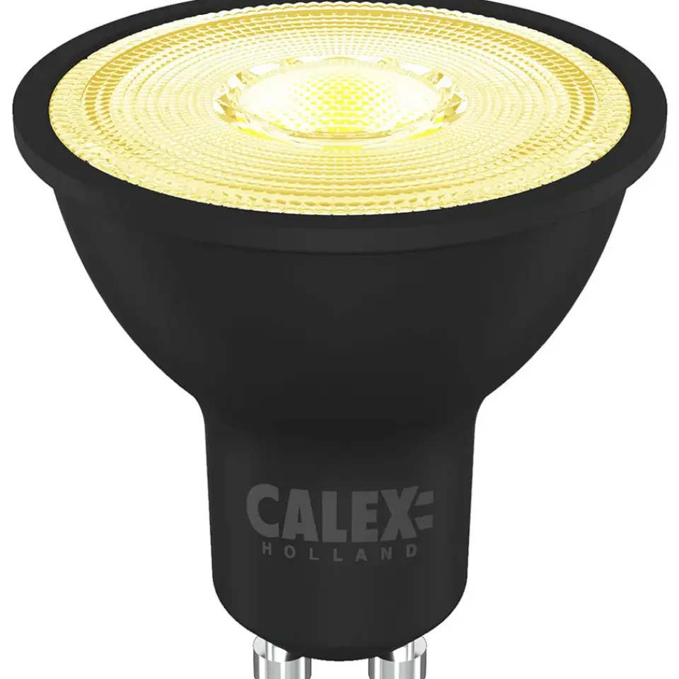 Calex LED reflectorlamp - zwart - GU10 - 400LM - dimbaar Sale