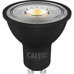 Calex LED reflectorlamp - zwart - GU10 - 400LM - dimbaar Sale