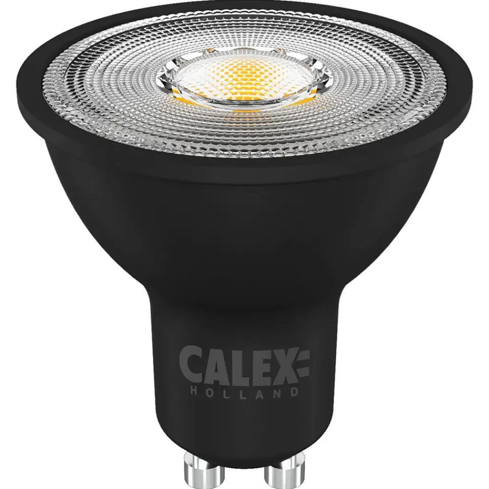 Calex LED reflectorlamp - zwart - GU10 - 400LM - dimbaar Sale