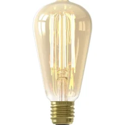 Calex LED rustieklamp - goudkleur - E27 - 3,5W - 250LM - dimbaar Sale