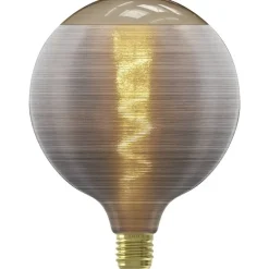 Calex LED Silk - G125 - grijs - E27 - 4W - 80LM - dimbaar Best