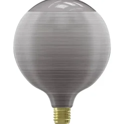 Calex LED Silk - G125 - grijs - E27 - 4W - 80LM - dimbaar Best