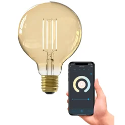 Calex Smart LED-globelamp - goudkleur - 7W Online