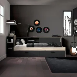 CBA CALICOSY - Bed LIFE - - 87,7x119,2x229,4 cm Online