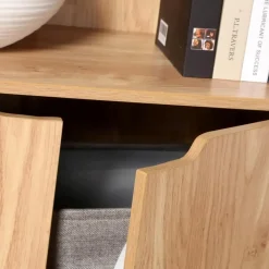 Calicosy - Boekenkast - Hout - 120x58,5x29 cm Best