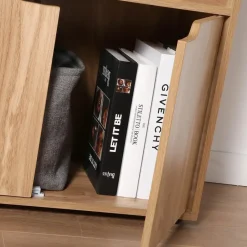 Calicosy - Boekenkast - Hout - 120x58,5x29 cm Best