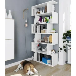 Calicosy - Boekenkast ATHENA - 192x80x24 cm Best