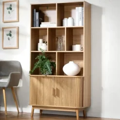 Calicosy - Boekenkast ERNEST - 157,5x80x40 cm Hot