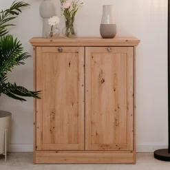 Calicosy - Buffetkast met 2 deuren TIMBER - Eikenhout - 35x80x90 cm Sale