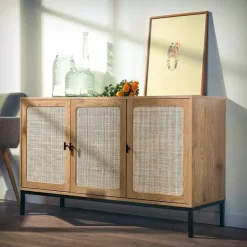 Calicosy - Dressoir JAYA - Licht hout - 72x120x40 cm Sale