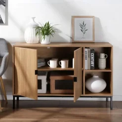 Calicosy - Dressoir TARA - Licht hout - 72x110x40 cm Sale