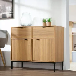 Calicosy - Dressoir TARA - Licht hout - 79x90x39 cm Best