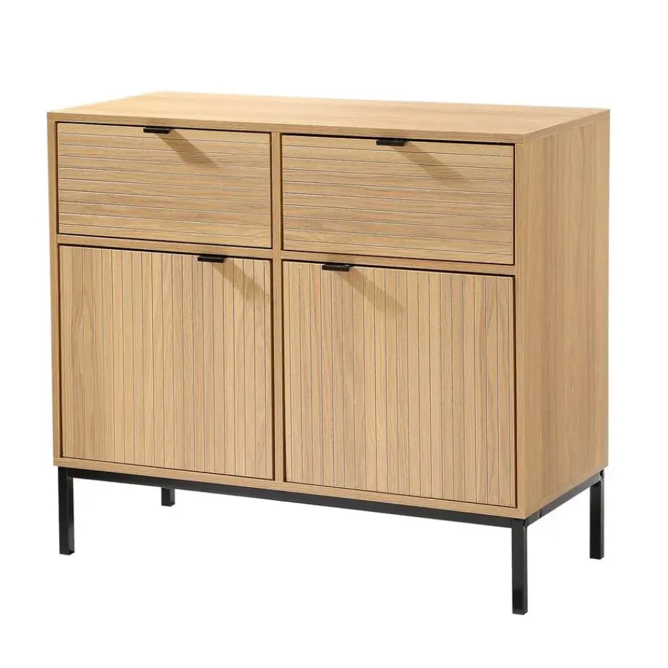 Calicosy - Dressoir TARA - Licht hout - 79x90x39 cm Best