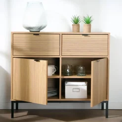 Calicosy - Dressoir TARA - Licht hout - 79x90x39 cm Best