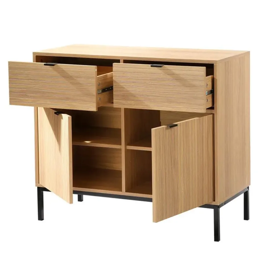 Calicosy - Dressoir TARA - Licht hout - 79x90x39 cm Best