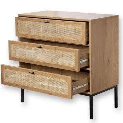 Calicosy - Ladekast JAYA - Licht hout - 79x80x39 cm Best