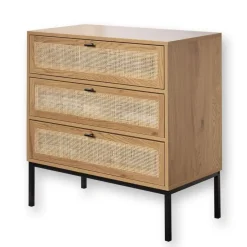 Calicosy - Ladekast JAYA - Licht hout - 79x80x39 cm Best