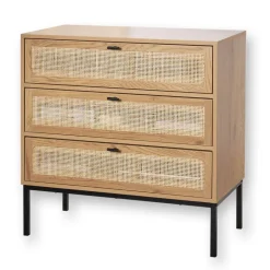 Calicosy - Ladekast JAYA - Licht hout - 79x80x39 cm Best